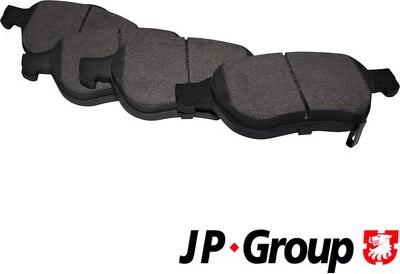 JP Group 4863601010 - Тормозные колодки, дисковые, комплект autosila-amz.com