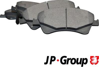 JP Group 4863601710 - Тормозные колодки, дисковые, комплект autosila-amz.com