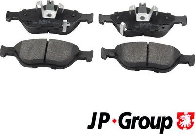 JP Group 4863603810 - Тормозные колодки, дисковые, комплект autosila-amz.com