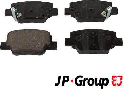 JP Group 4863602010 - Тормозные колодки, дисковые, комплект autosila-amz.com