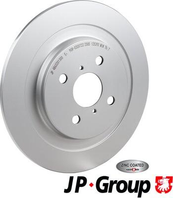 JP Group 4863201300 - Тормозной диск autosila-amz.com