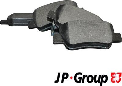 JP Group 4863701010 - Тормозные колодки, дисковые, комплект autosila-amz.com