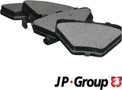 JP Group 4863701110 - Тормозные колодки, дисковые, комплект autosila-amz.com