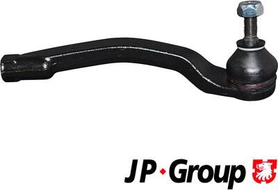 JP Group 4344601280 - Наконечник рулевой тяги, шарнир autosila-amz.com