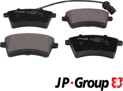 JP Group 4363605910 - Тормозные колодки, дисковые, комплект autosila-amz.com