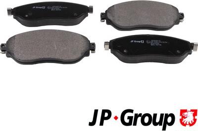 JP Group 4363606110 - Тормозные колодки, дисковые, комплект autosila-amz.com