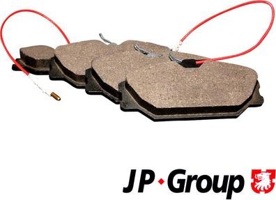 JP Group 4363600210 - Тормозные колодки, дисковые, комплект autosila-amz.com