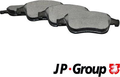 JP Group 4363601310 - Тормозные колодки, дисковые, комплект autosila-amz.com