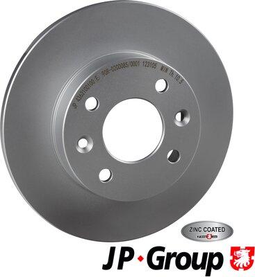 JP Group 4363100100 - Тормозной диск autosila-amz.com