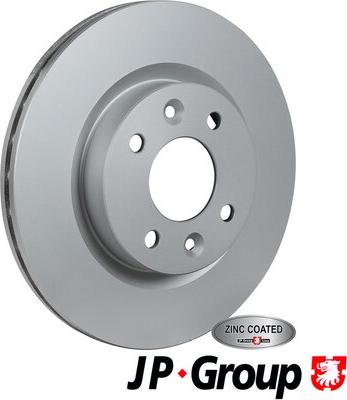JP Group 4363101900 - Тормозной диск autosila-amz.com