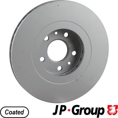 JP Group 4363102500 - Тормозной диск autosila-amz.com