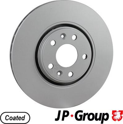 JP Group 4363102500 - Тормозной диск autosila-amz.com