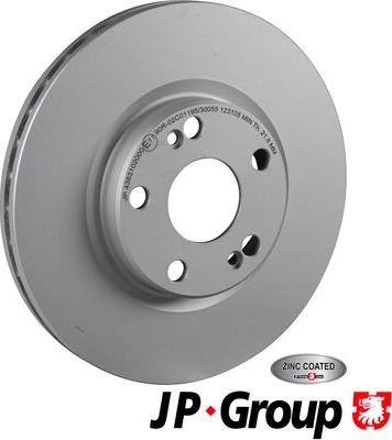 JP Group 4363102000 - Тормозной диск autosila-amz.com