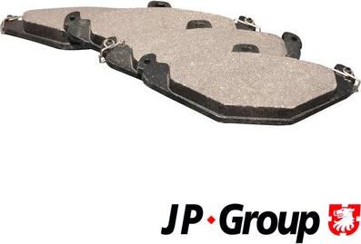 JP Group 4363700110 - Тормозные колодки, дисковые, комплект autosila-amz.com