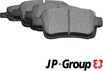 JP Group 4363700310 - Тормозные колодки, дисковые, комплект autosila-amz.com