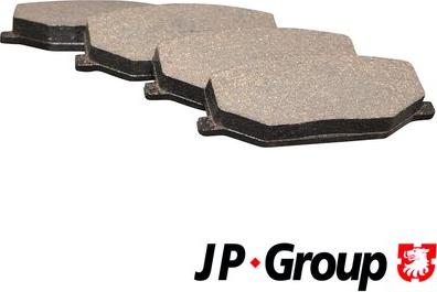 JP Group 4763600110 - Тормозные колодки, дисковые, комплект autosila-amz.com