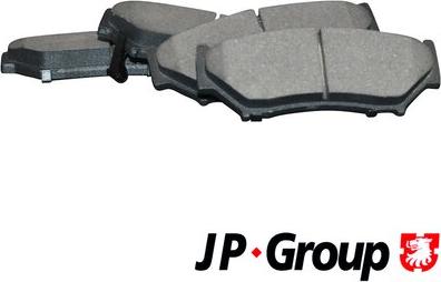 JP Group 4763600310 - Тормозные колодки, дисковые, комплект autosila-amz.com
