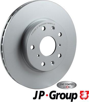 JP Group 4763100500 - Тормозной диск autosila-amz.com