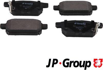 JP Group 4763700210 - Тормозные колодки, дисковые, комплект autosila-amz.com