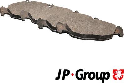 JP Group 5463700210 - Тормозные колодки, дисковые, комплект autosila-amz.com