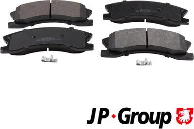 JP Group 5563600110 - Тормозные колодки, дисковые, комплект autosila-amz.com