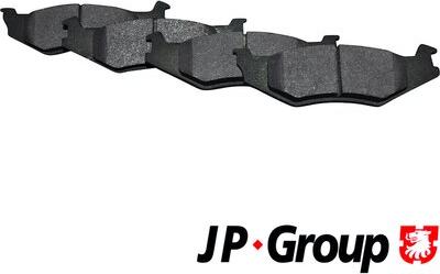 JP Group 5063700110 - Тормозные колодки, дисковые, комплект autosila-amz.com