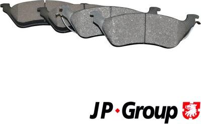 JP Group 5063700210 - Тормозные колодки, дисковые, комплект autosila-amz.com