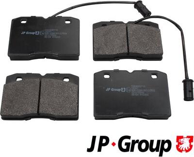 JP Group 5363600110 - Тормозные колодки, дисковые, комплект autosila-amz.com