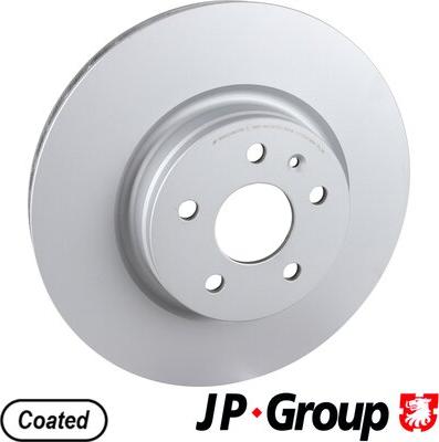 JP Group 6563100100 - Тормозной диск autosila-amz.com