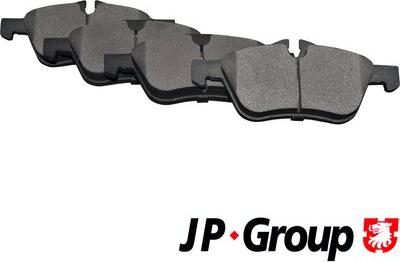 JP Group 6063600210 - Тормозные колодки, дисковые, комплект autosila-amz.com