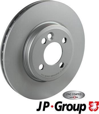 JP Group 6063100400 - Тормозной диск autosila-amz.com