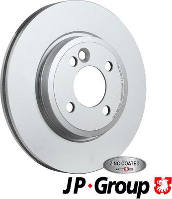 JP Group 6063100300 - Тормозной диск autosila-amz.com