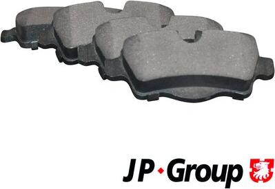 JP Group 6063700210 - Тормозные колодки, дисковые, комплект autosila-amz.com