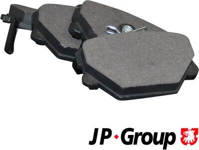 JP Group 6163600110 - Тормозные колодки, дисковые, комплект autosila-amz.com