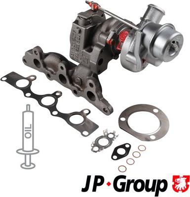 JP Group 6117400500 - Турбина, компрессор autosila-amz.com