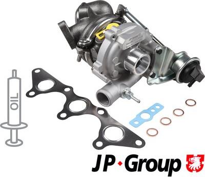 JP Group 6117400100 - Турбина, компрессор autosila-amz.com
