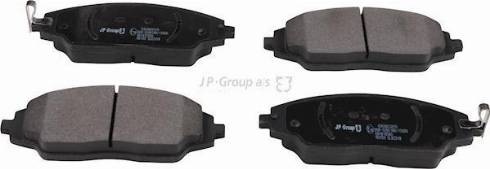 JP Group 6363603310 - Тормозные колодки, дисковые, комплект autosila-amz.com