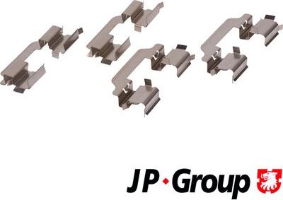 JP Group 1463650610 - Комплектующие для колодок дискового тормоза autosila-amz.com