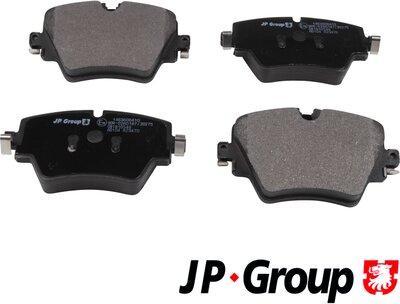 JP Group 1463606410 - Тормозные колодки, дисковые, комплект autosila-amz.com