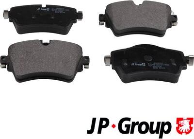 JP Group 1463606310 - Тормозные колодки, дисковые, комплект autosila-amz.com