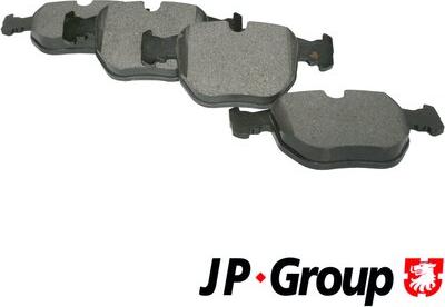 JP Group 1463600810 - Тормозные колодки, дисковые, комплект autosila-amz.com