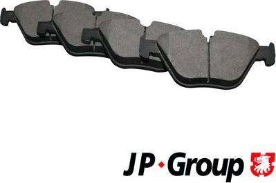 JP Group 1463601410 - Тормозные колодки, дисковые, комплект autosila-amz.com