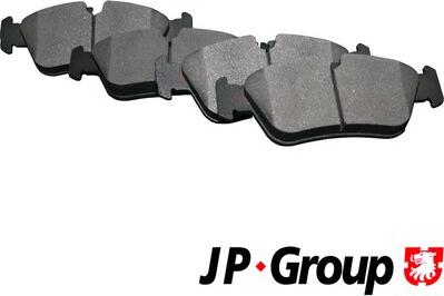 JP Group 1463601010 - Тормозные колодки, дисковые, комплект autosila-amz.com