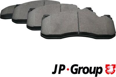 JP Group 1463601710 - Тормозные колодки, дисковые, комплект autosila-amz.com