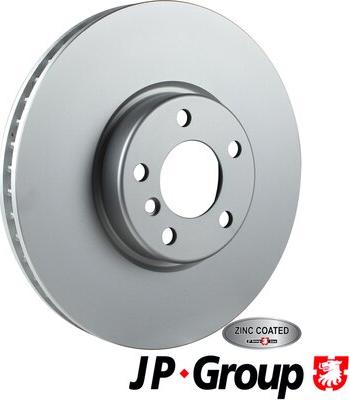 JP Group 1463106000 - Тормозной диск autosila-amz.com
