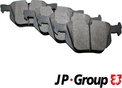 JP Group 1463700410 - Тормозные колодки, дисковые, комплект autosila-amz.com