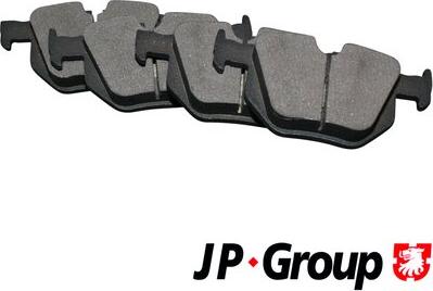 JP Group 1463700810 - Тормозные колодки, дисковые, комплект autosila-amz.com