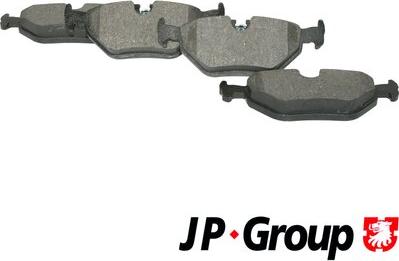 JP Group 1463700310 - Тормозные колодки, дисковые, комплект autosila-amz.com