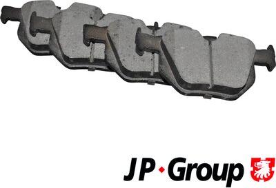 JP Group 1463701910 - Тормозные колодки, дисковые, комплект autosila-amz.com