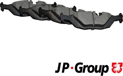 JP Group 1463701310 - Тормозные колодки, дисковые, комплект autosila-amz.com